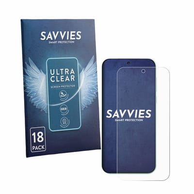Savvies - Screenprotector voor OnePlus Nord 6 - Folie Beschermfolie transparant 18 Stuks