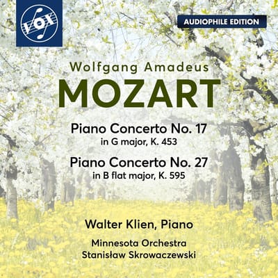 Walter Klien, Minnesota Orchestra, Stanislaw Skrowaczewski - Mozart: Piano Concertos Nos. 17 & 27 (CD)