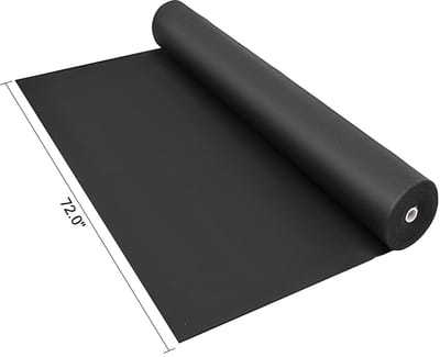 Geotextiel Gronddoek 6x300 ft - Landschapsdoek - Duurzaam Polypropyleen - Heavy Duty 1,5oz Woven - Onkruidbestrijding - Bodemverbetering - Waterdoorlatend - Eenvoudig te Snijden en Installeren - Voor Tuin, Kas en Landbouw