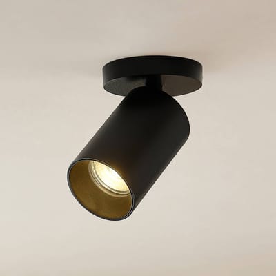 Arcchio - buitenspot - 1licht - aluminium - H: 12.2 cm - GU10 - zwart