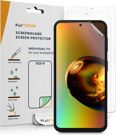 kwmobile 3x screenprotectors geschikt voor Samsung Galaxy A54 5G - beschermende folie voor smartphone