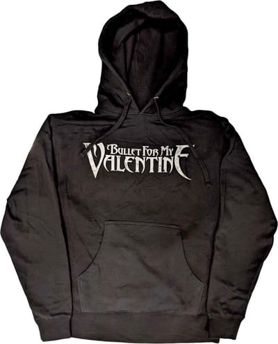 Bullet For My Valentine - Logo & Raven Hoodie/trui - S - Zwart