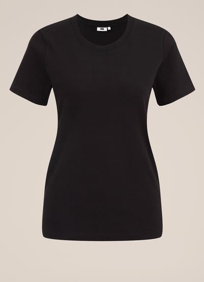 WE Fashion Dames T-shirt van katoen
