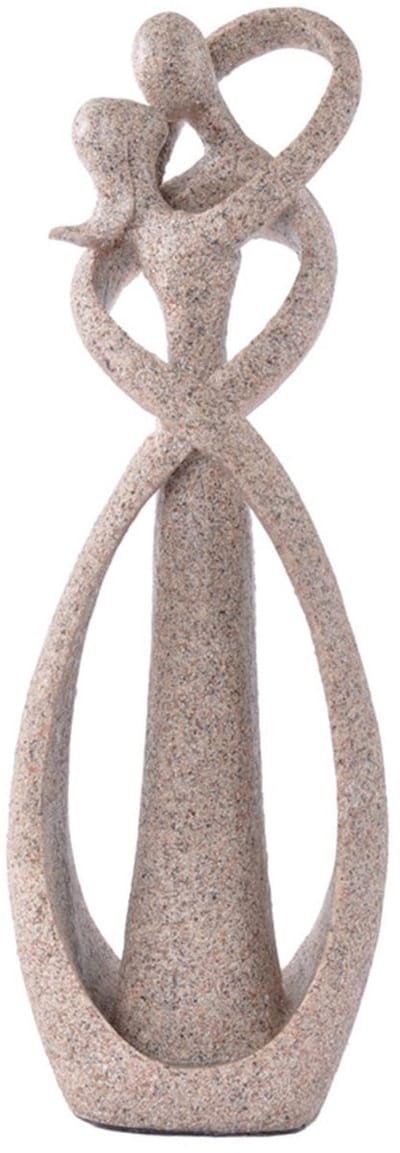 Dailygoods- Standbeeld Omhelzende Figuren - Decoratieve Sculptuur - Moderne Abstracte Kunst - Woonkamer Decoratie - Polyresin - Cadeau