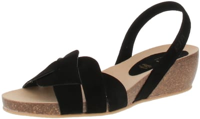 Ria Menorca 33200-40349 - Damesschoenen sandalen - Ante-zwart
