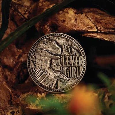 FaNaTtik Jaws Collectable Coin Velociraptor Limited Edition Coins