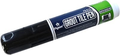 Tegelvoegpen - Voeg Herstel Pen - Keuken en Badkamer - Vlekbestendige Inkt - 8.82 x 3.27 inch - Zwart