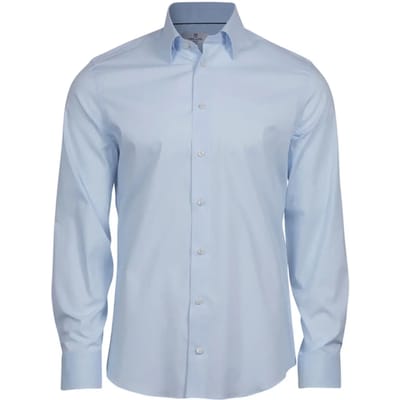 Tee Jays - Stretch Luxury Shirt - Light Blue maat S