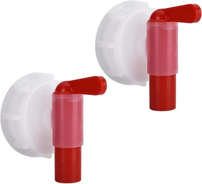 Dosing Tap voor 15-60 Liter Canister met DIN 61 Draad - Set van 2 voor Gemakkelijk Afvoeren en Doseren