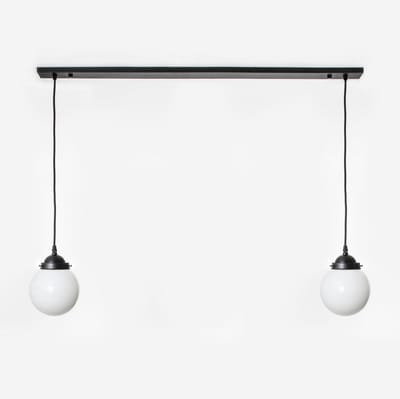 2 x Bol 15 lampen aan plafondbalk Moonlight - Art Deco Trade
