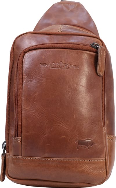 Crossbody Bag Heren Bruin - Stijl Volle en Praktische Slingbag - Anti Diefstal - Arrigo - 065R