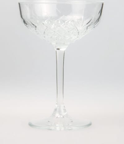 Champagne Cocktail Coupe Glas