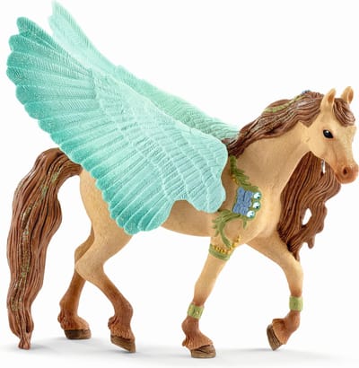 schleich BAYALA - Versierde Pegasus, hengst - Speelfiguur - Kinderspeelgoed voor Jongens en Meisjes - 5 tot 12 jaar - 70574