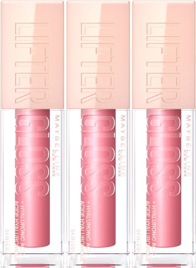 Maybelline New York - Lifter Gloss Lipgloss - 5 Petal - Roze - Glanzende Lipgloss - 5,4ml 3x