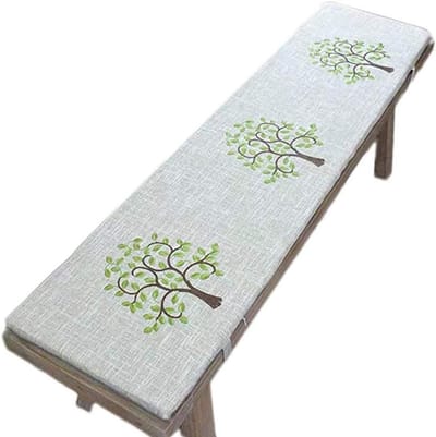 Bank Kussen - Zitkussen Outdoor - Buiten Ontspannen - Dubbel Antislip Ontwerp - 30x180cm - Groen