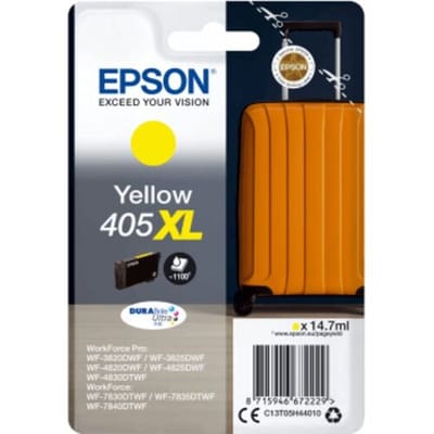 Epson Inktcartridge 405XL (C13T05H44010) Geel Hoge capaciteit