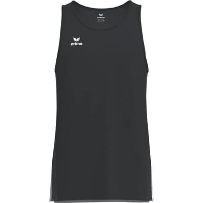 Erima T&F Wings Singlet Heren - Zwart / Wit | Maat: S
