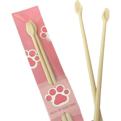 Kattenklauw Eetstokjes Schattige Keuken Lunch Sushi Eetstokjes Feest Bijeenkomst Chinese Eetstokjes Tafelgerei Creatieve Keukenbenodigdheden