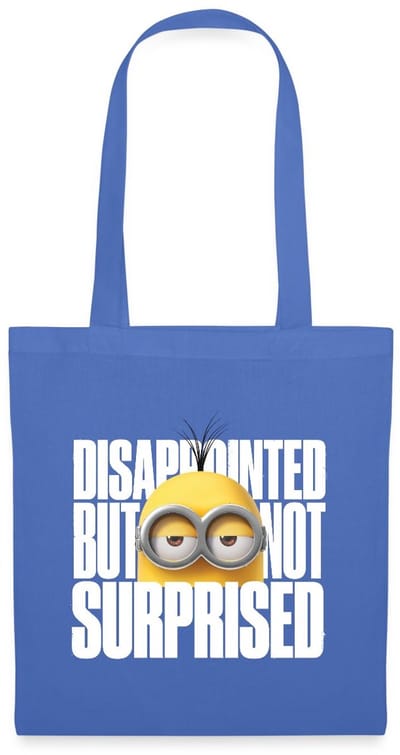 Minions Kevin Teleurgesteld Maar Niet Verrast Tas Van Stof Schoudertas