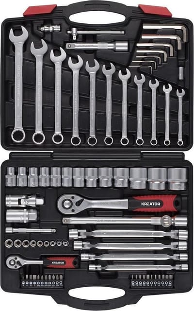 Kreator KRT500121 Dopsleutelset - 77 delig