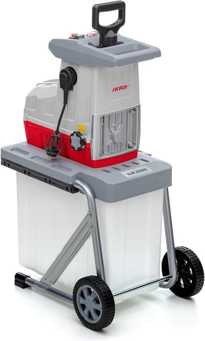 Hakselaar - Shredder elektrisch - Voor Takken en Planten - Inclusief Opvangzak - Versnipperaar - Tuinmachine