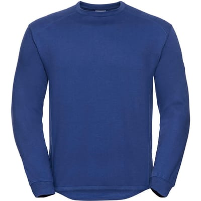 Russell Zwaargewicht uniseks sweater voor volwassenen (Helder Koningsblauw)