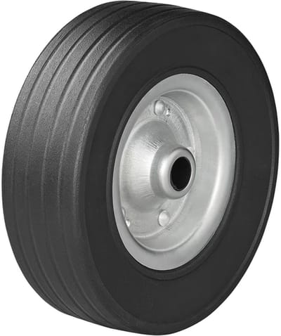 ProPlus Neuswielband 220 x 65 mm – Voor neuswiel 341505V01 – Met metalen velg en rubber band – Zwart