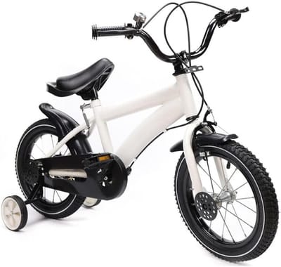 14 Inch Kinderfiets voor Jongens en Meisjes met Steunwielen – Sportieve Fiets voor Kinderen van 3 tot 6 Jaar