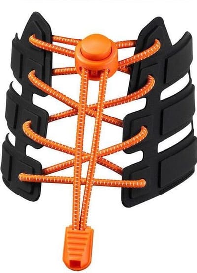 KELERINO. Elastische Veters - Lock - Hardlopen - Sport Veters - Oranje
