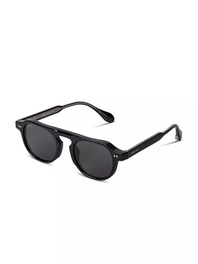 Herling - Auden Sun - Zonnebril - Infinity Black - Unisex - UV400-bescherming - Inclusief Luxe Etui