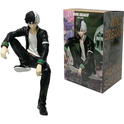 Anime WIND BREAKER Sakura Haruka Figuur Kaji Ren Noodle Stopper Figuur Zittend Model Speelgoed Cadeau Pop Actiefiguur
