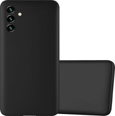Cadorabo Hoesje geschikt voor Samsung Galaxy A13 5G in METALLIC ZWART - Beschermhoes gemaakt van flexibel TPU silicone Case Cover