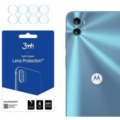 3MK Lens Protect Serie - Oogje voor Motorola Moto E22s - Transparant - Gehard Glas - Oplossing tegen Krassen