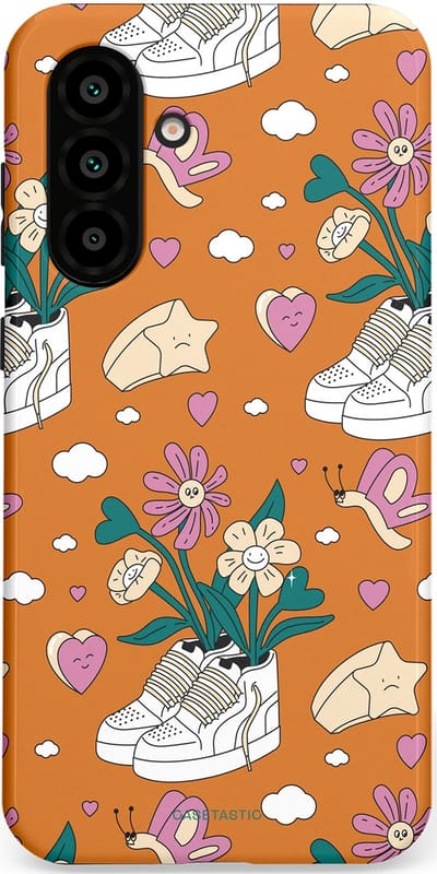 Casetastic Hoesje Geschikt voor Samsung A56 / A36 - Stijlvolle Beschermende Duo-layer Case - Hartentuin
