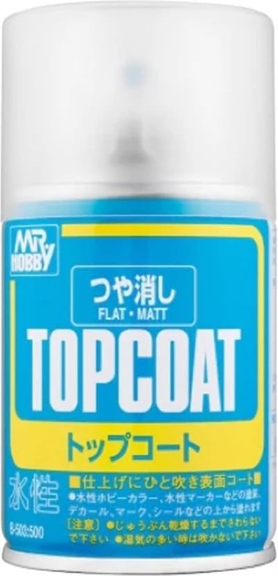 Mr. Hobby Hobbyverf - Coat B-503 Matt - Vernis Spray - 86ml Verf spuitbus - 86 ml