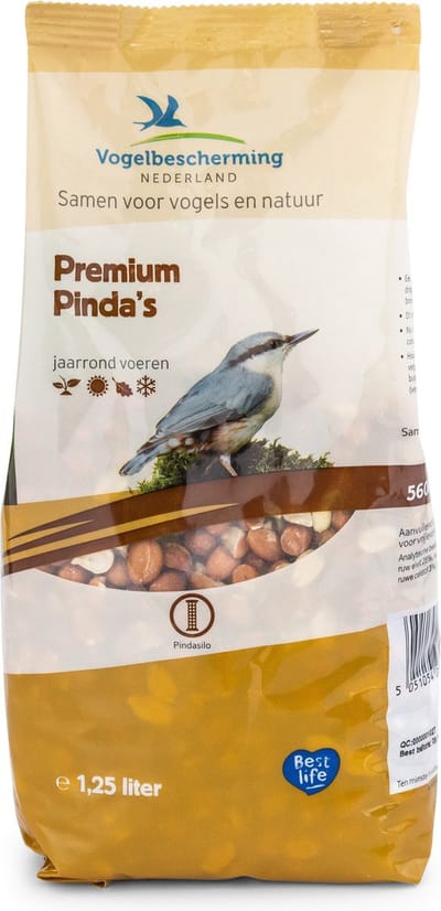 Wildbird Vbn Premium Pinda's - Tuinvogelvoer - 1.25 l