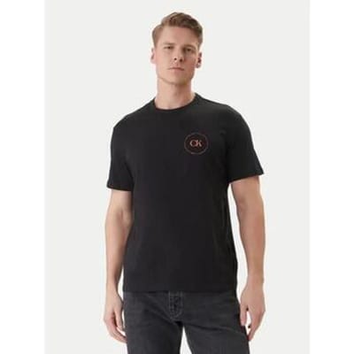 Calvin Klein 30s Eu Tee Black Taglia: 3XL | Magliette basic Outlet | Uomo | Nero