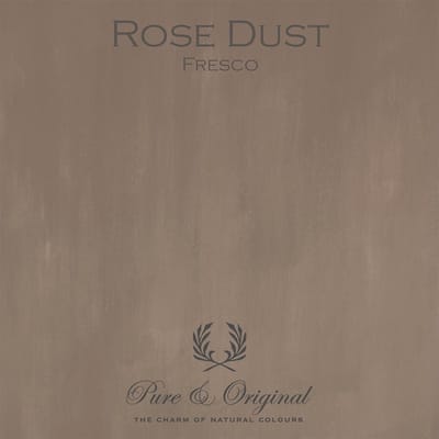 Pure & Original Fresco Kalkverf Rose Dust 1 L