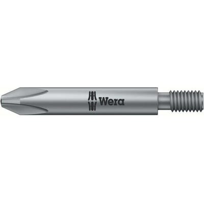 Wera 05065197001 851/16 Kruis-bit Aandrijving: 10/32 UNF Uitvoering: Kruiskop Phillips PH 2 44.5 mm