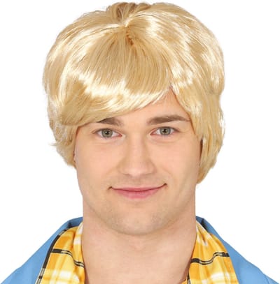 Fiestas Guirca - Heren pruik blond haar