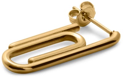 Floyd Goudkleurige Paperclipstud