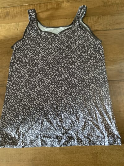 RJ Bodywear Hemd Brede band Panther Grey maat 3XL
