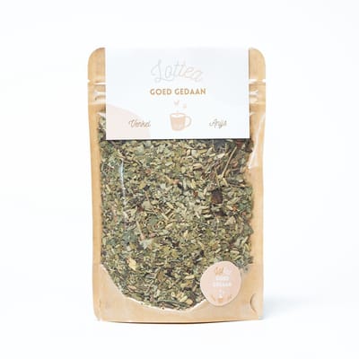 Lottea Goed Gedaan thee 55 gram Stazak - verse thee, maté thee, thee cadeau, thee geschenk, thee cadeautje