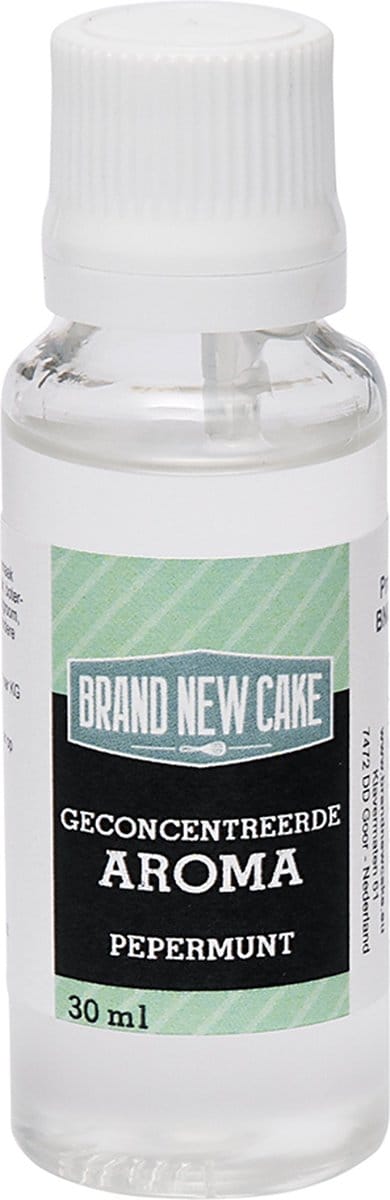 BrandNewCake® Geconcentreerd Pepermunt Aroma 30ml - Frisse Smaak voor Cake, Koekjes en Desserts