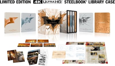 The Dark Knight Trilogy - Limited Edition Steelbook Collectie - 4K Ultra HD + Blu-ray