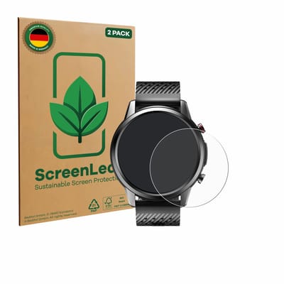 2 Stuks Screenprotector voor Watchmark Kardiowatch Cardio One Pro - Hoogwaardige Beschermfolie transparant