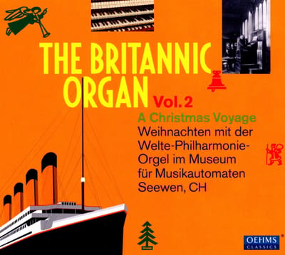 Various Artists - The Britannic Organ Vol. 2: A Christmas Voyage (CD)