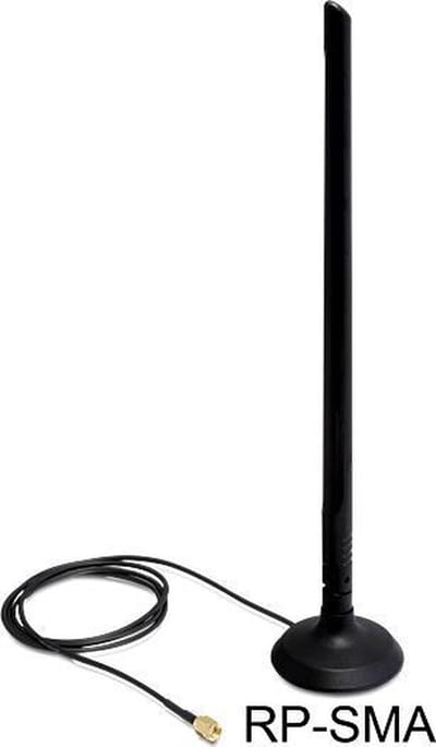 DeLOCK SMA WLAN Antenna with Magnetic Stand