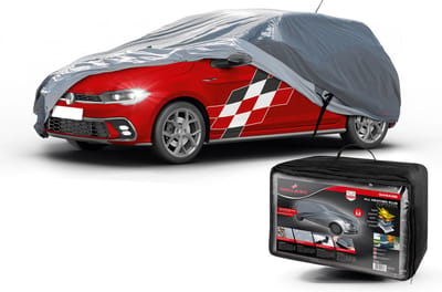 Walser Premium Dekzeil voor auto All Weather Plus - autozeil volledige garage Maat 1 Auto grijs