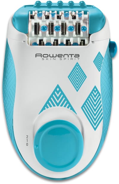 Rowenta Skin Spirit 24 pincetten Blauw, Wit